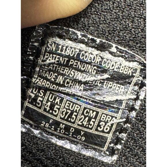 Skechers Shape Ups Black Mary Jane Walking Exercise Sneakers 7.5 Toning Exercise - Picture 11 of 11